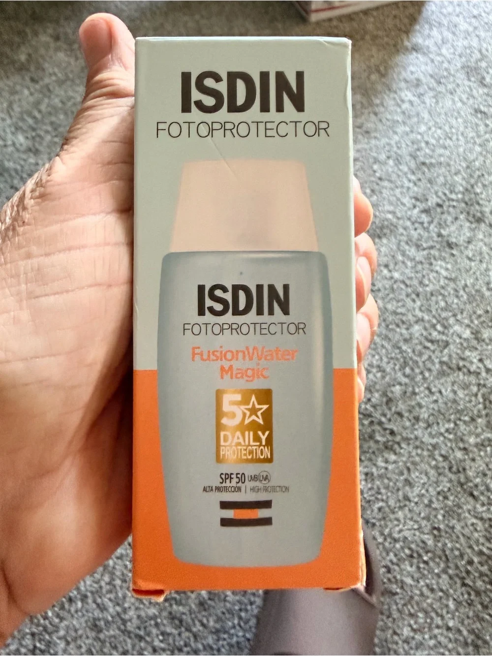ISDIN Photoprotection Fundamental Magic SPF 50+ Sunscreen - White
